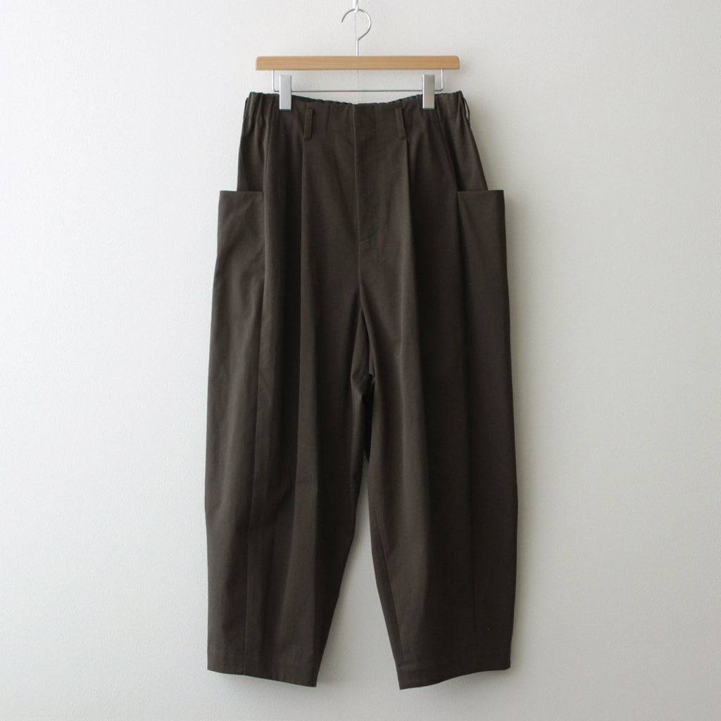 チノチノ3サイドPT #CHARCOAL BROWN [D124-P428]