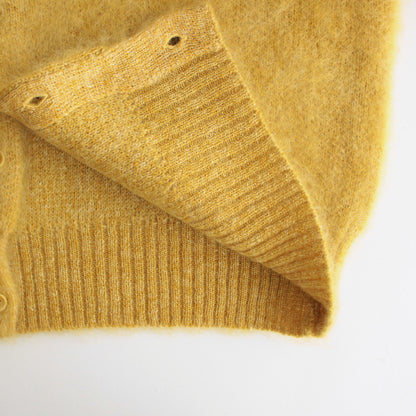 MOHAIR CARDIGAN #YELLOW [H2302-K012]