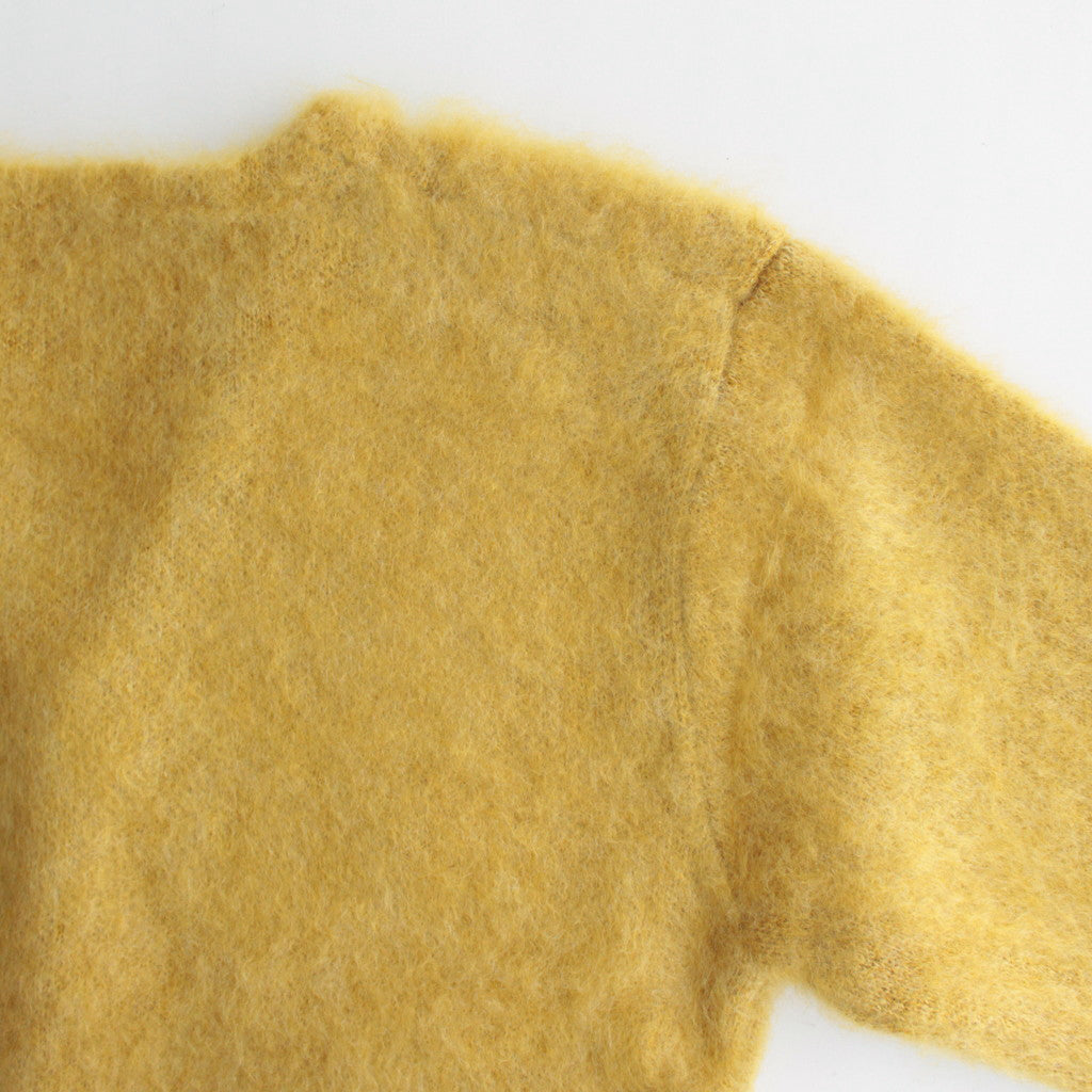 MOHAIR CARDIGAN #YELLOW [H2302-K012]