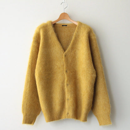 MOHAIR CARDIGAN #YELLOW [H2302-K012]