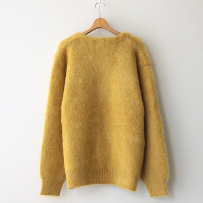 MOHAIR CARDIGAN #YELLOW [H2302-K012]