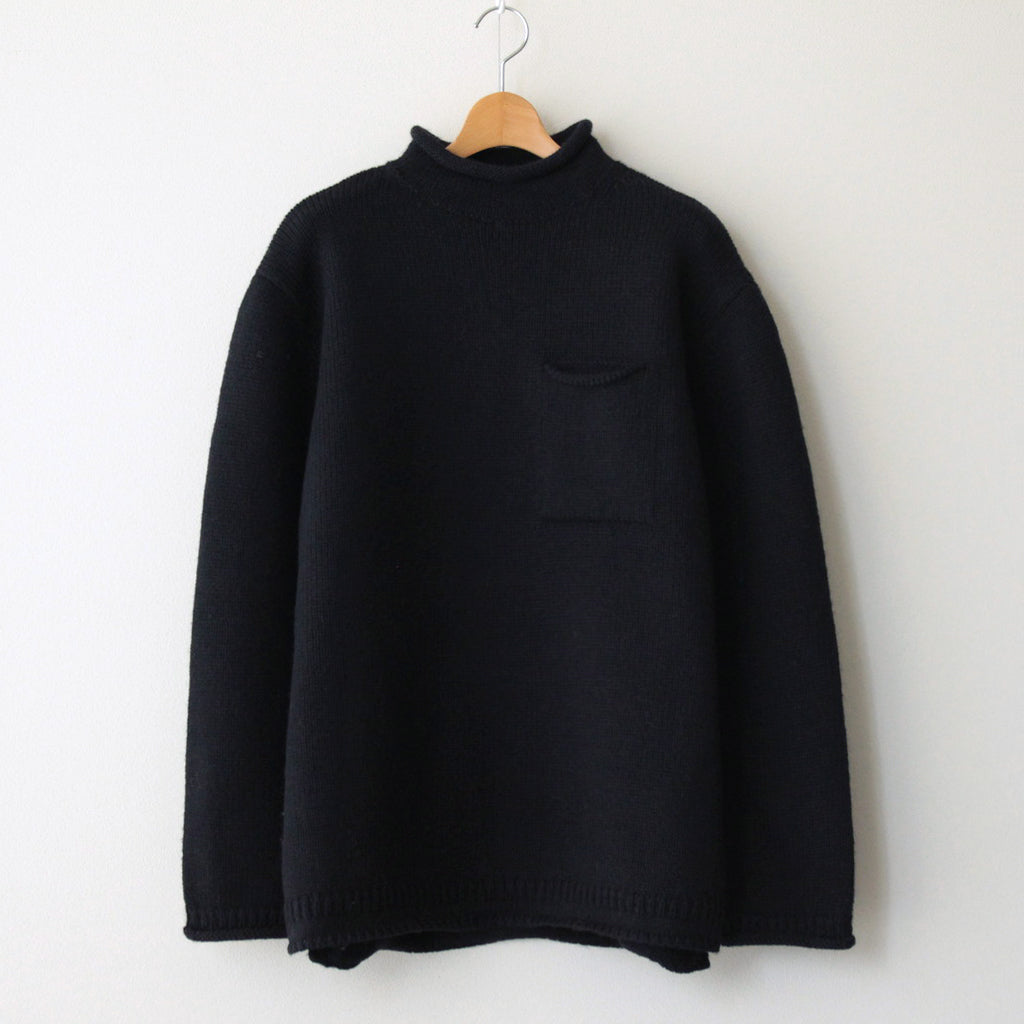 GUERNSEY SWEATER #NAVY [H2302-K009]