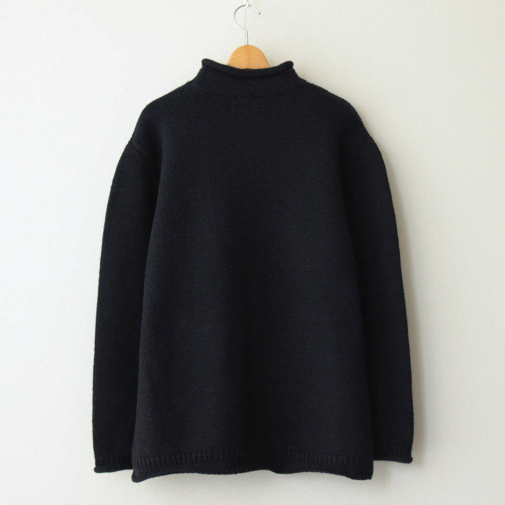 GUERNSEY SWEATER #NAVY [H2302-K009]