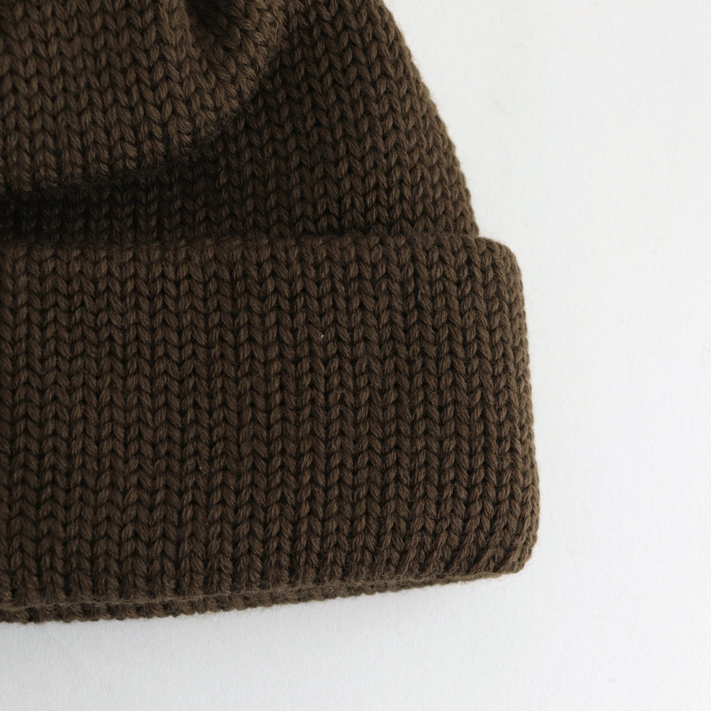 WOOL STANDARD KNIT 梵天 #OLIVE [No.23922]
