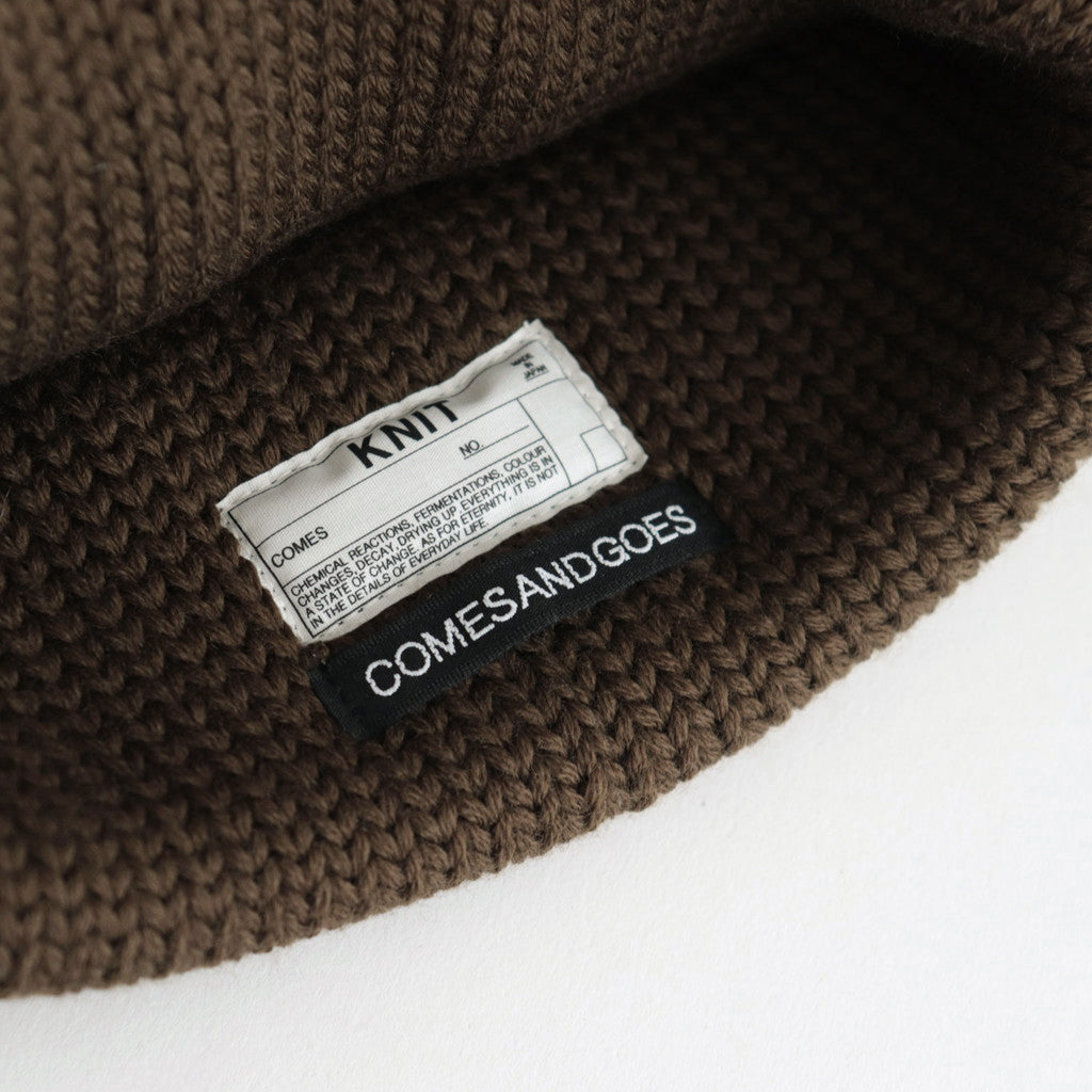 WOOL STANDARD KNIT 梵天 #OLIVE [No.23922]