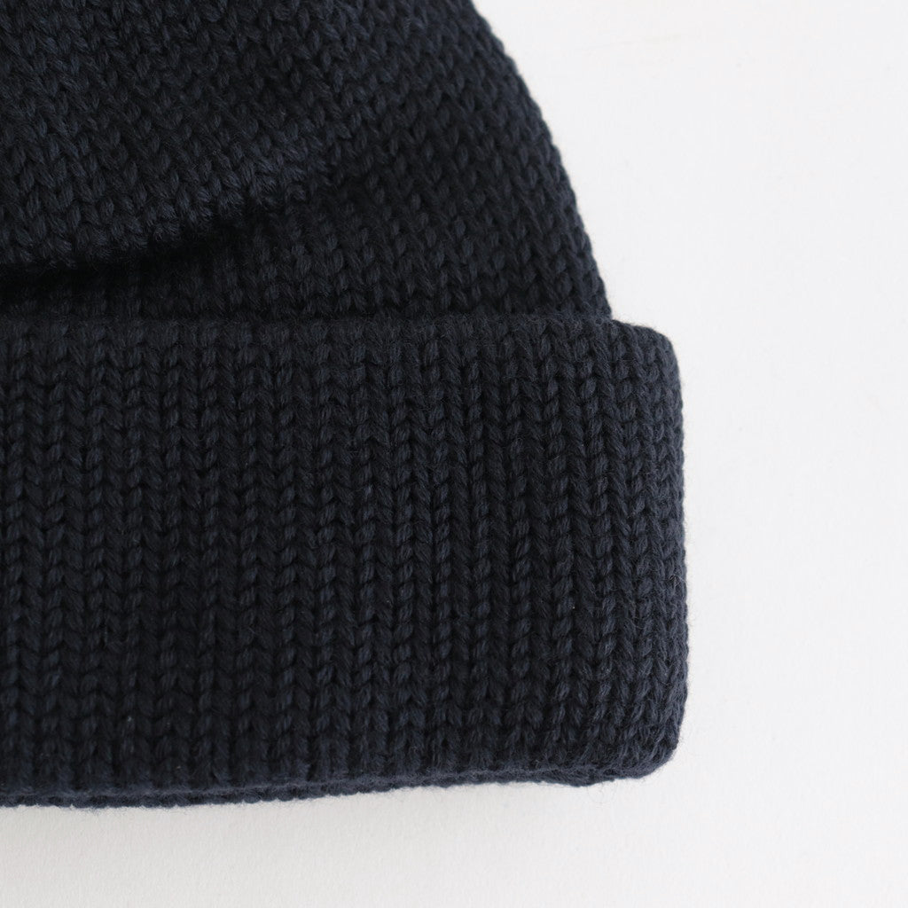 WOOL STANDARD KNIT 梵天 #NAVY [No.23922]