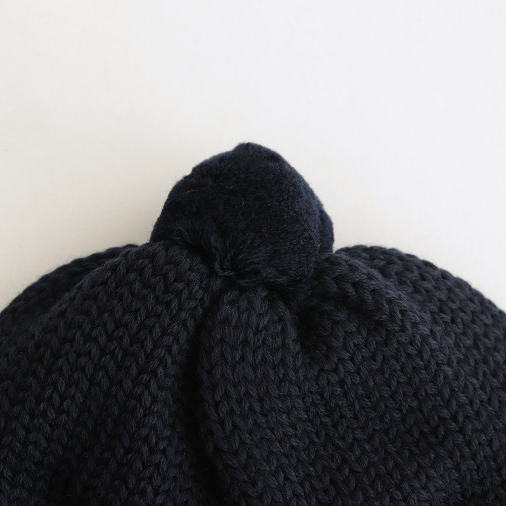 WOOL STANDARD KNIT 梵天 #NAVY [No.23922]