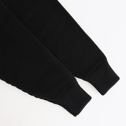 OVERSIZED DRIVERS KNIT ZIP JACKET #BLACK [ST.995]