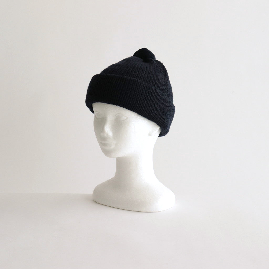 WOOL STANDARD KNIT 梵天 #NAVY [No.23922]