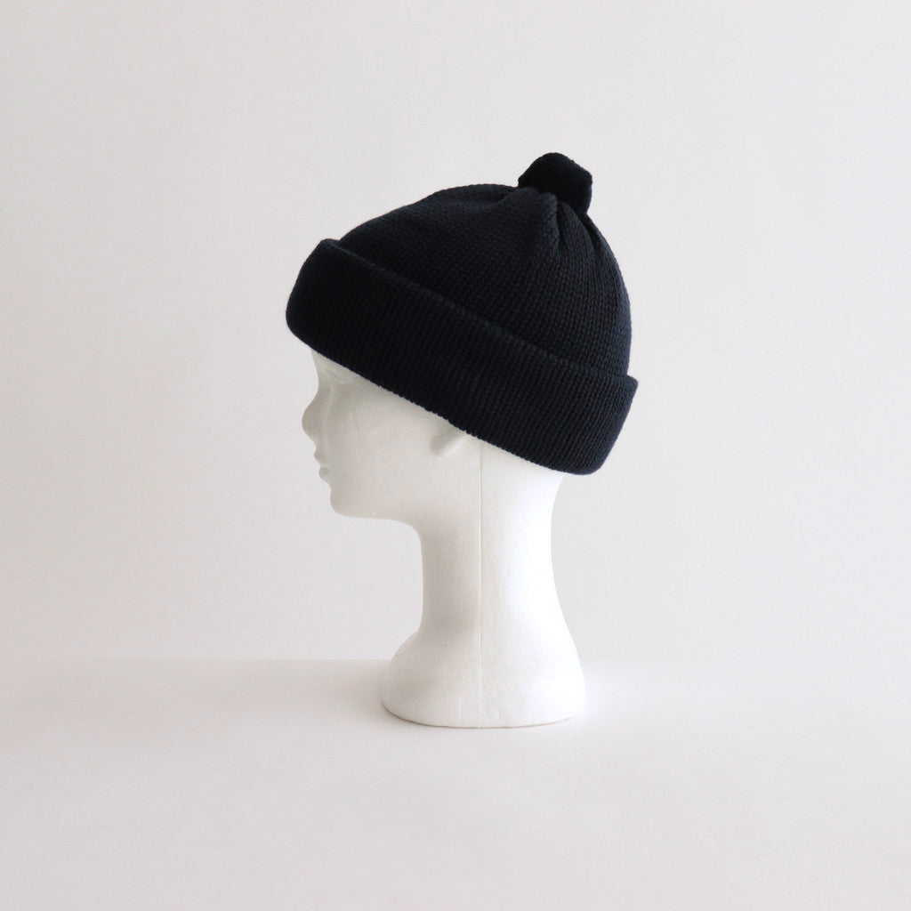 WOOL STANDARD KNIT 梵天 #NAVY [No.23922]