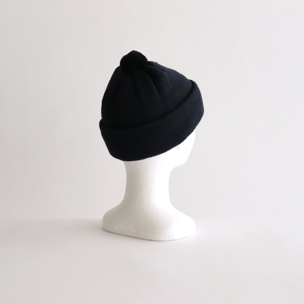 WOOL STANDARD KNIT 梵天 #NAVY [No.23922]