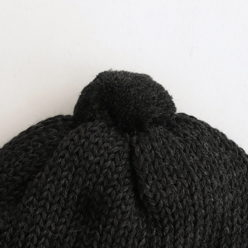 WOOL STANDARD KNIT 梵天 #CHARCOAL [No.23922]