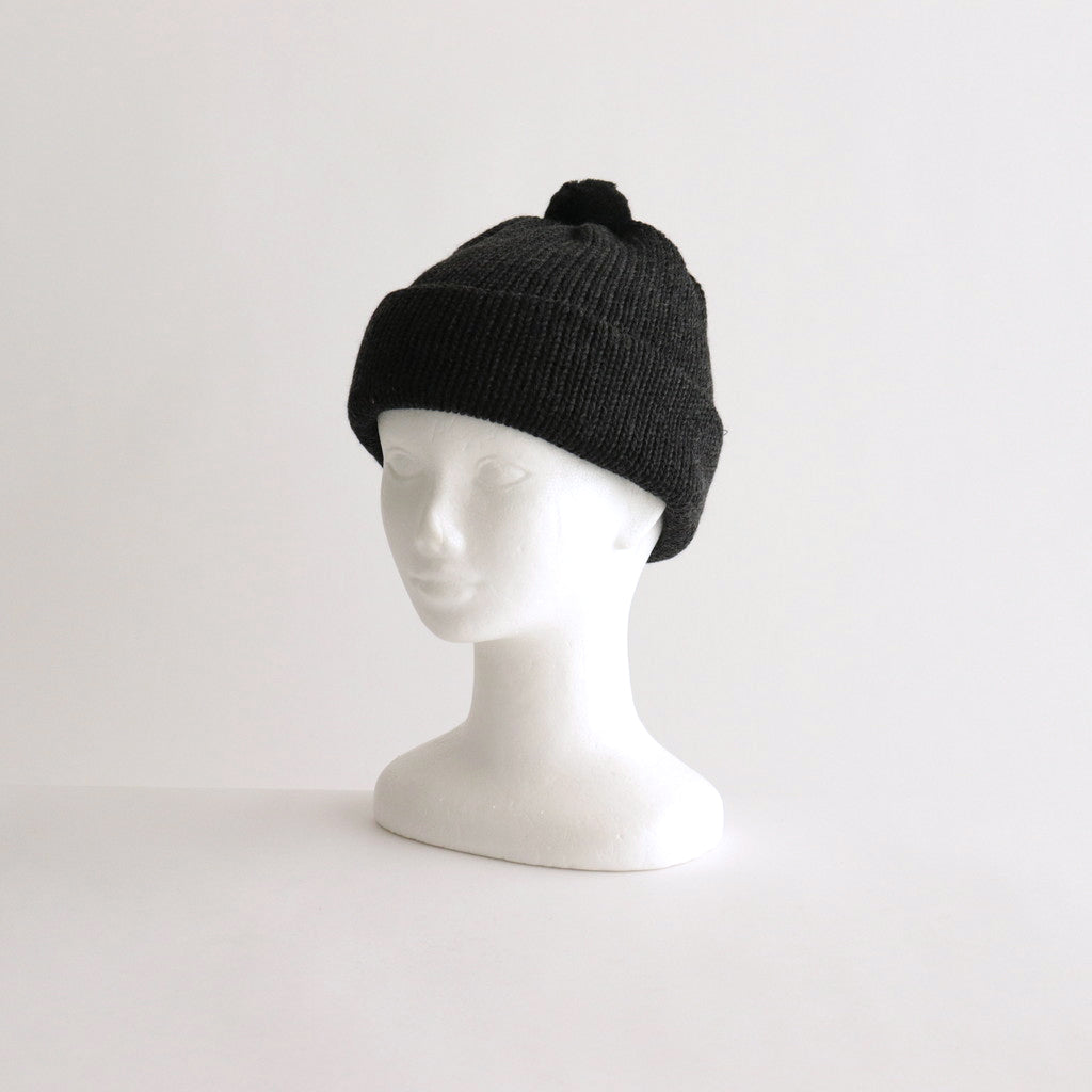 WOOL STANDARD KNIT 梵天 #CHARCOAL [No.23922]