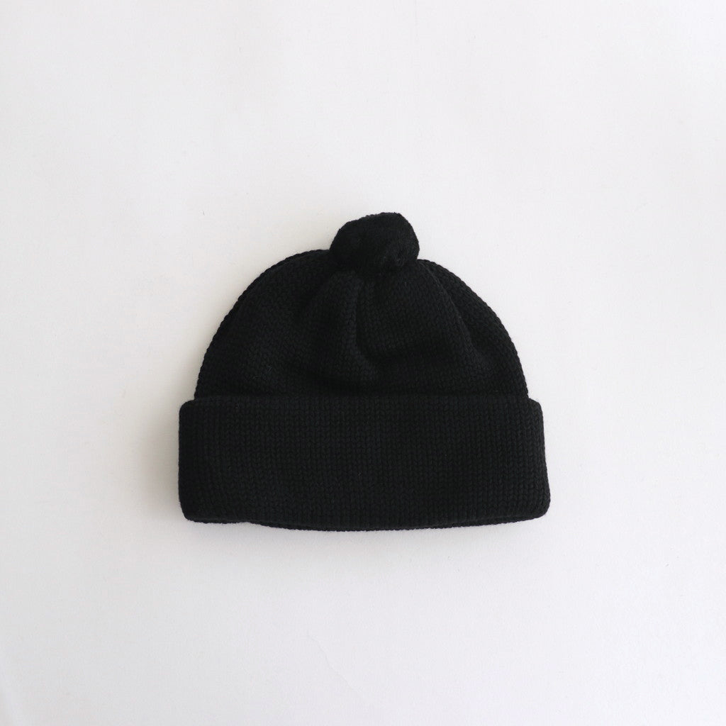 WOOL STANDARD KNIT 梵天 #BLACK [No.23922]
