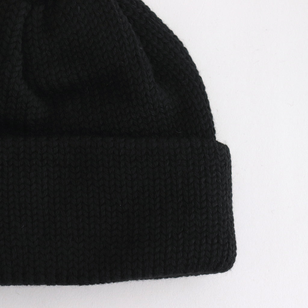 WOOL STANDARD KNIT 梵天 #BLACK [No.23922] – ciacura