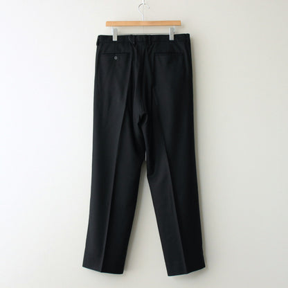 SUPER LIGHT WOOL SLACKS #BLACK [A24AP02OS]