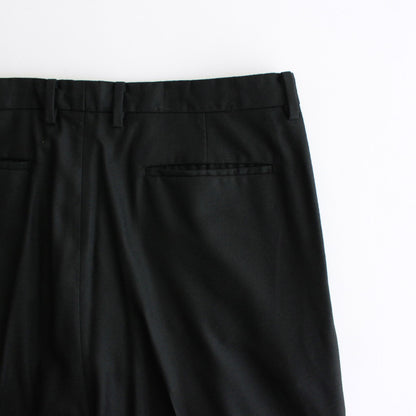 SUPER LIGHT WOOL SLACKS #BLACK [A24AP02OS]