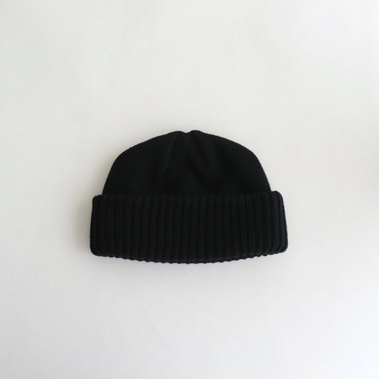 Knit Cap #Black [2203-018]