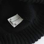 Knit Cap #Black [2203-018]