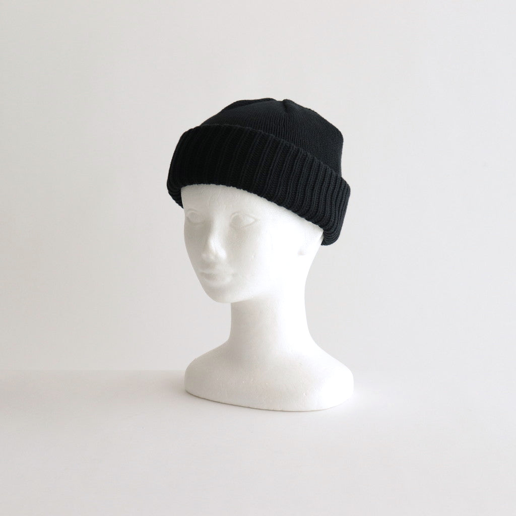Knit Cap #Black [2203-018]