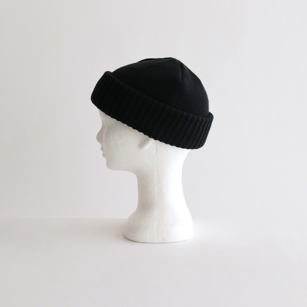 Knit Cap #Black [2203-018]