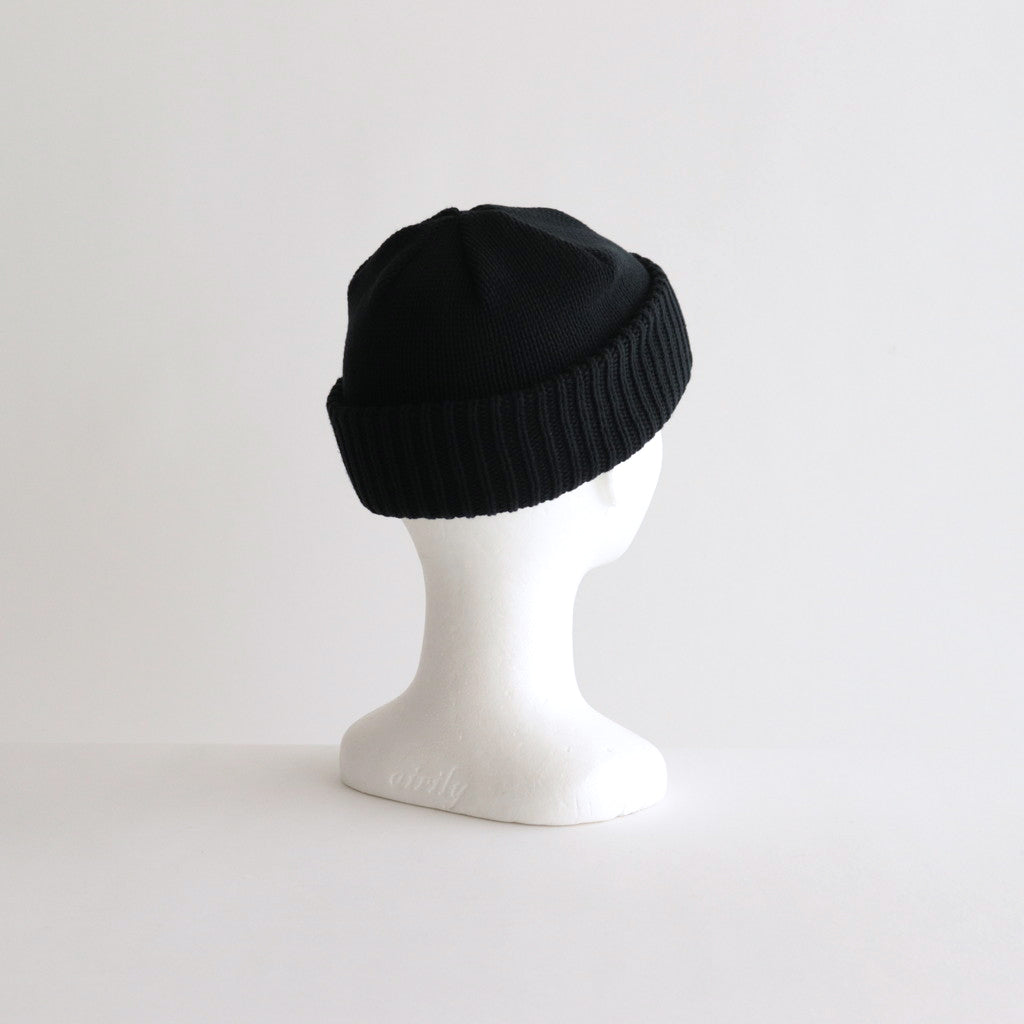 Knit Cap #Black [2203-018]