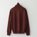Turtle Neck L/S #Brown [2303-007W]