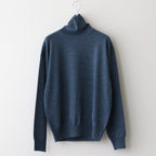Turtle Neck L/S #Blue [2303-007W]