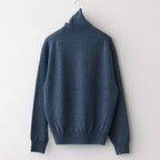 Turtle Neck L/S #Blue [2303-007W]
