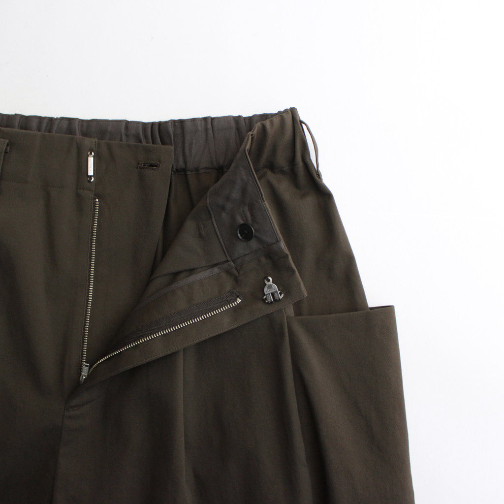 チノチノ3サイドPT #CHARCOAL BROWN [D124-P428]