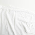 EMBROIDERY T-SHIRT #WHITE [H2401-CS032]