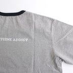 RINGER T-SHIRT NO CREAM NO SUGAR #GRAY?~NAVY [H2401-CS029-2]