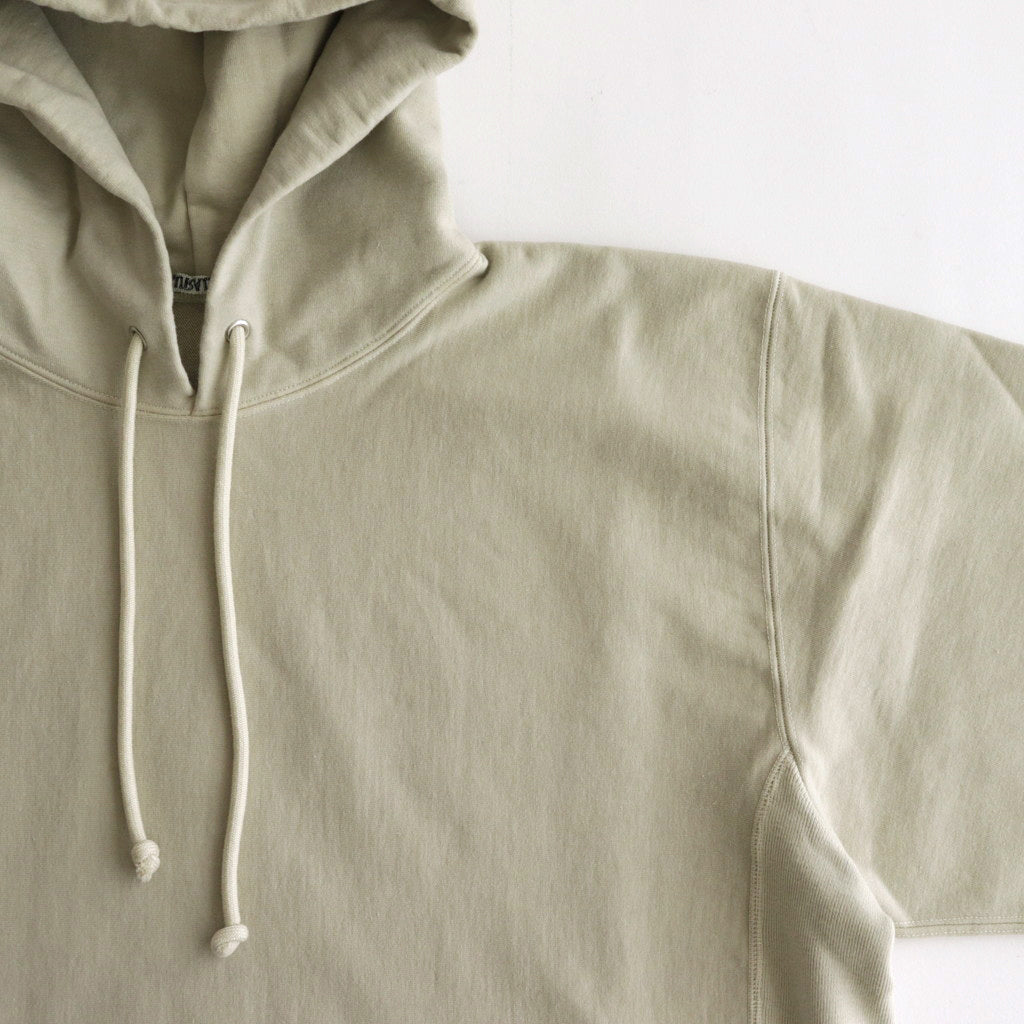 SUPER MILLED SWEAT P/O PARKA #LIGHT KHAKI [A23AP01SM] – ciacura