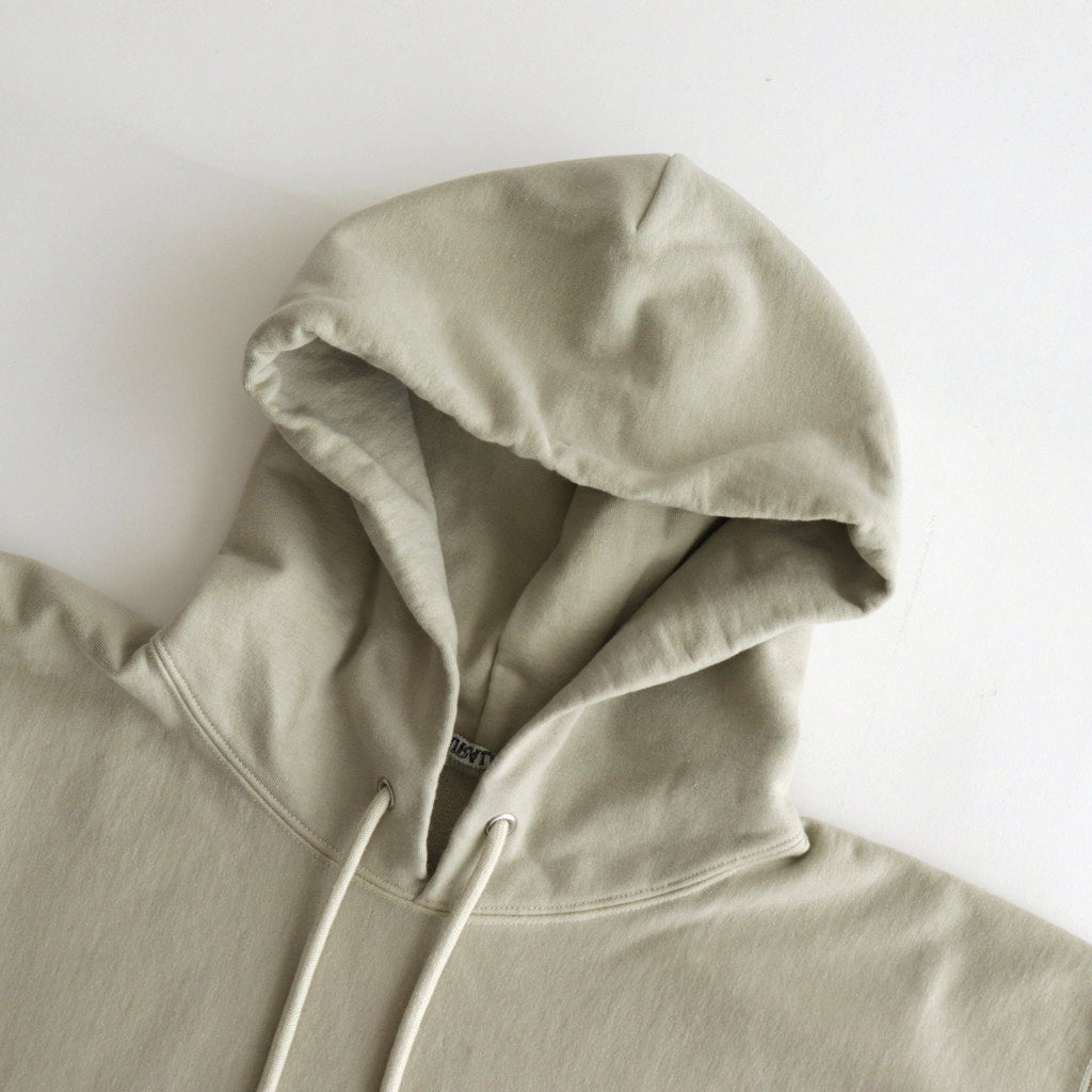 SUPER MILLED SWEAT P/O PARKA #LIGHT KHAKI [A23AP01SM] – ciacura