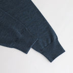 Turtle Neck L/S #Blue [2303-007W]
