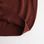 Turtle Neck L/S #Brown [2303-007W]