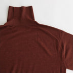 Turtle Neck L/S #Brown [2303-007W]