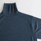 Turtle Neck L/S #Blue [2303-007]