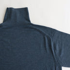 Turtle Neck L/S #Blue [2303-007]