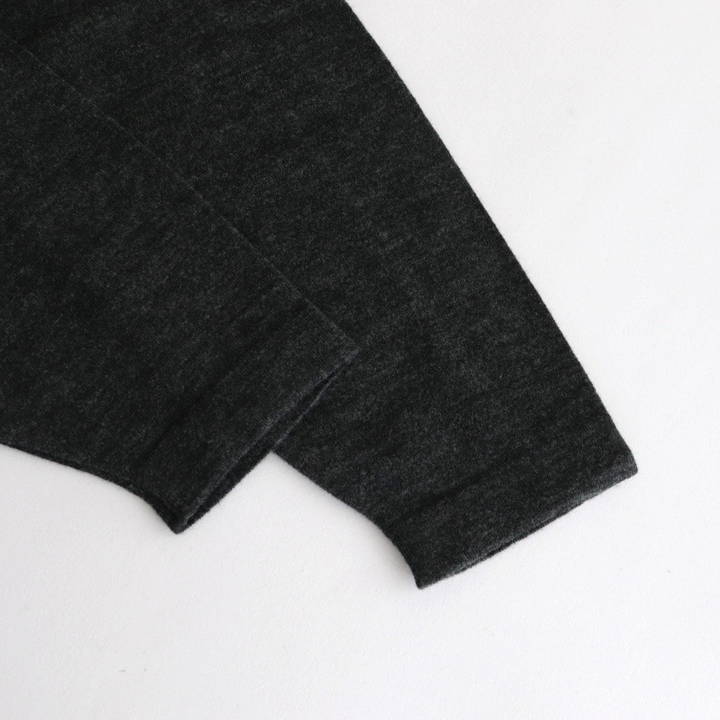 Wool Henley L/S #C.GRAY [2203-005]