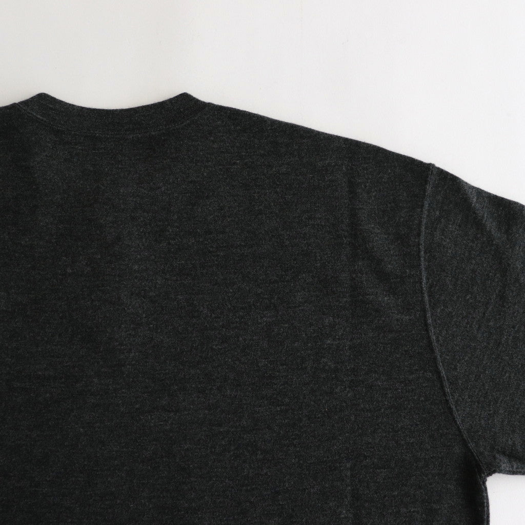 Wool Henley L/S #C.GRAY [2203-005]