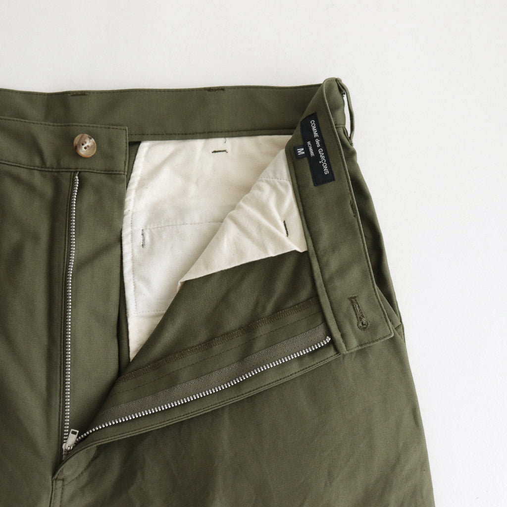 Cotton back satin wash pants #KHAKI [HL-P020-051]