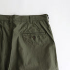 Cotton back satin wash pants #KHAKI [HL-P020-051]