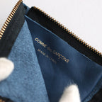 L字型ZIP財布 - WASHED #NAVY [8Z-Y031-051]