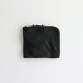 L字型ZIP財布 - WASHED #BLACK [8Z-Y031-051]