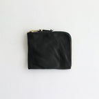 L字型ZIP財布 - WASHED #BLACK [8Z-Y031-051]