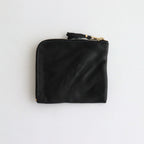 L字型ZIP財布 - WASHED #BLACK [8Z-Y031-051]