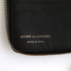 二つ折りZIP財布 - WASHED #BLACK [8Z-Y021-051]