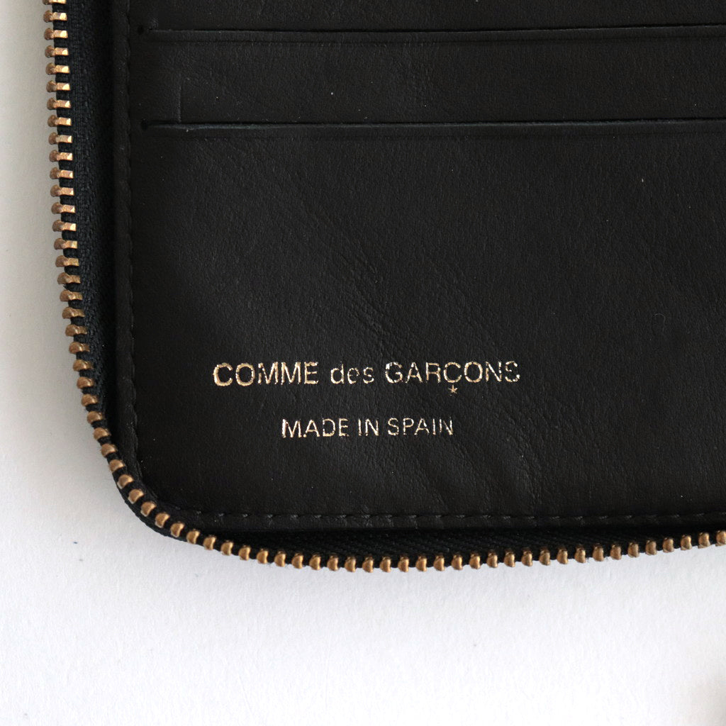 二つ折りZIP財布 - WASHED #BLACK [8Z-Y021-051]