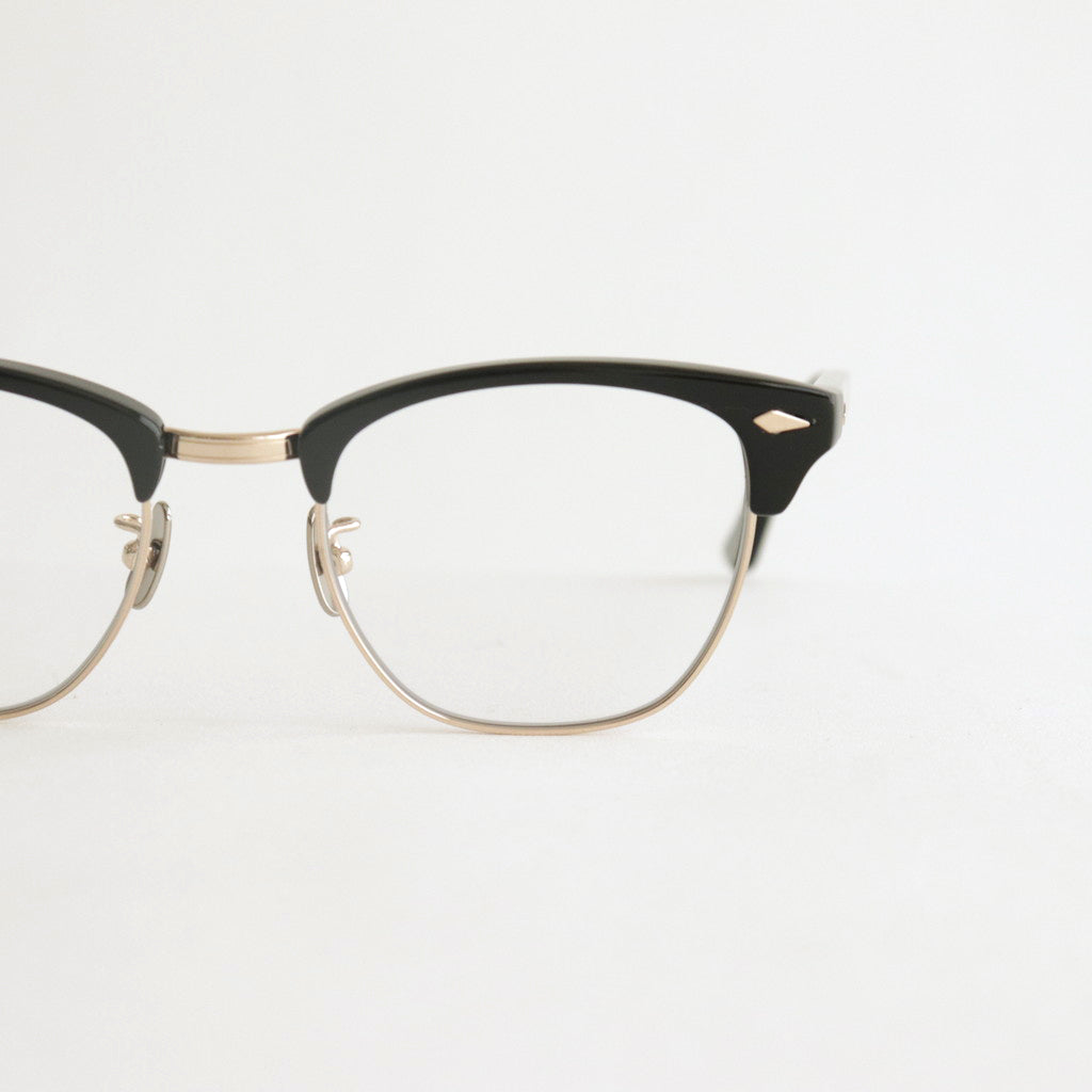 YUGEN #1 GLOSS BLACK & CHAMPAGNE GOLD × CLEAR to GREY [NOCHINO-N4]